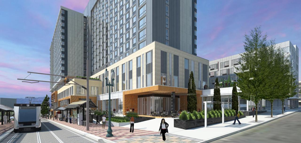 Hyatt Regency Portland At The Oregon Convention Center Exterior foto