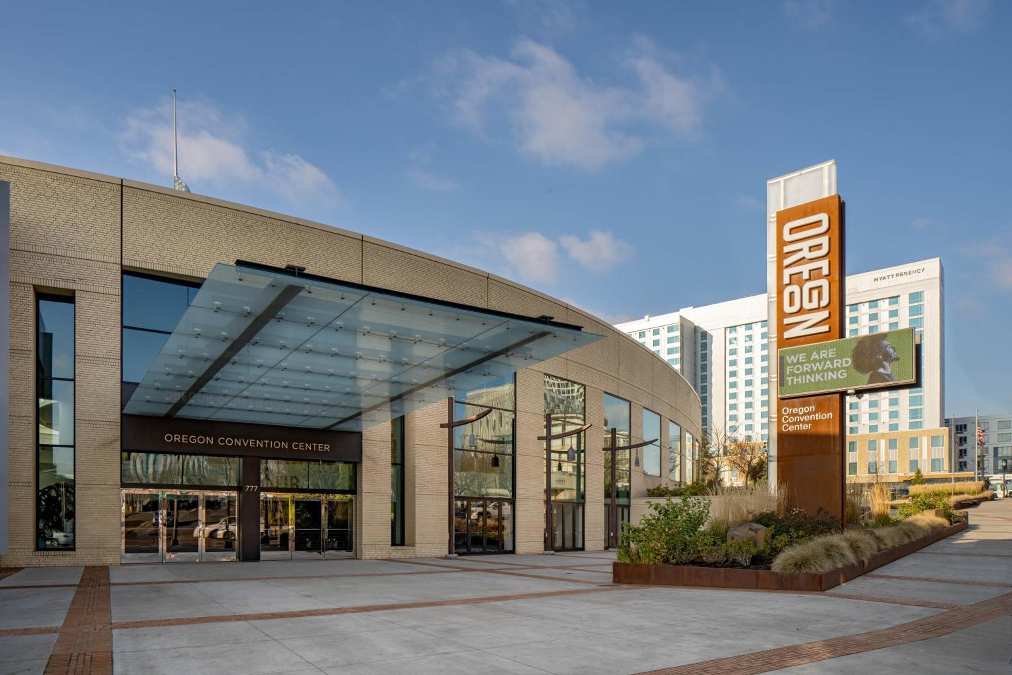 Hyatt Regency Portland At The Oregon Convention Center Exterior foto